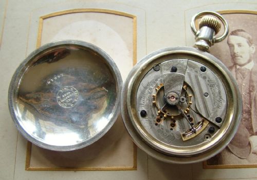 fig 1. Antique Elgin pocket watch