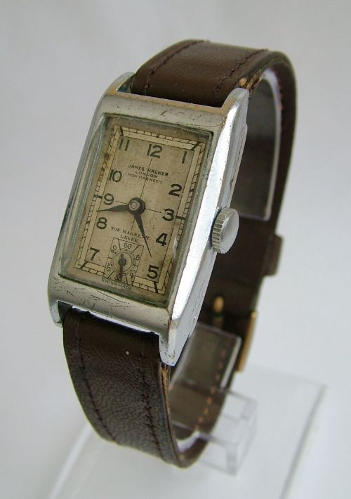 fig 1. 1930s James Walker wrist watch
