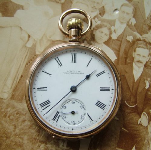 Antique Waltham Traveler Pocket Watch