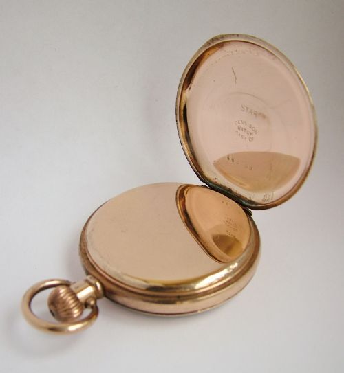 fig 2. A vintage 1920s State stem winding pocket watch