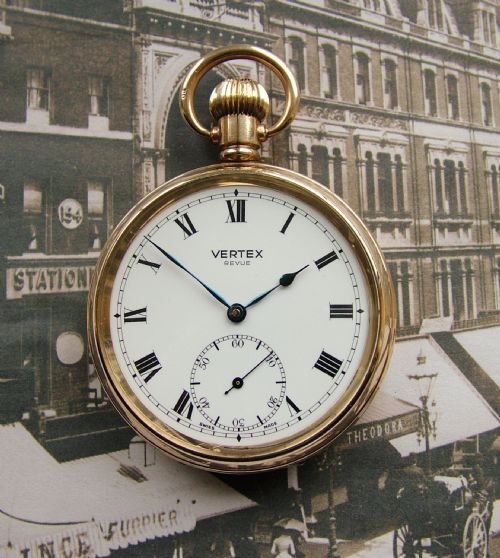 Vertex Revue Pocket Watch