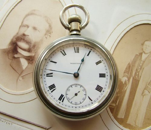A Chunky Antique Waltham Pocket Watch