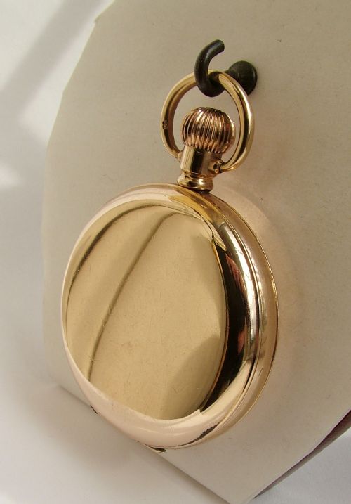 fig 1. 1920s Noble & Chivers, Bath, full hunter pocket watch