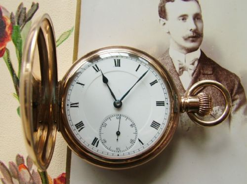 1920s Full Hunter Pocket Watch