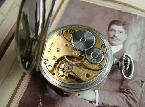fig 1. Antique Omega pocket watch