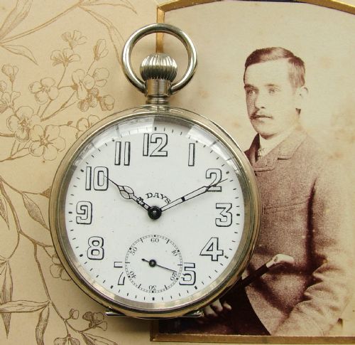 A Vintage 1920s Septima 8 Day Pocket Watch
