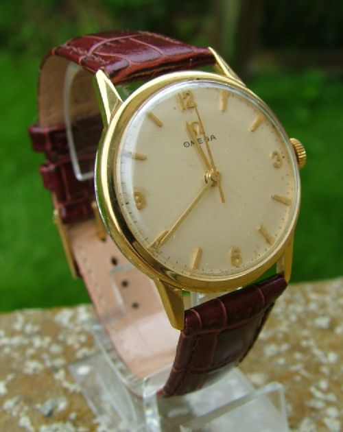 fig 1. A gents 1960s Omega wristwatch
