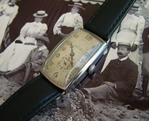 Gents 1930s Silver Wrist Watch from Mappin