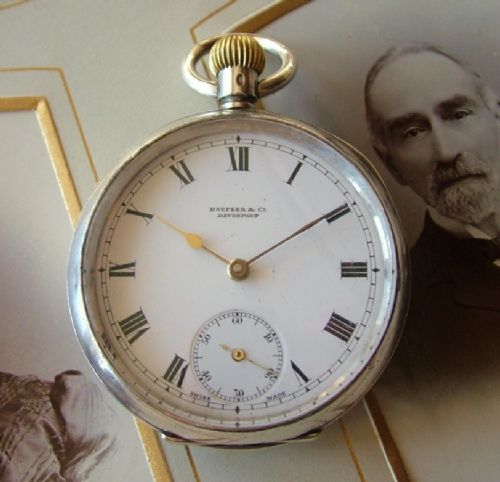 Omega Pocket Watch, Hoefler & Co, Devonport