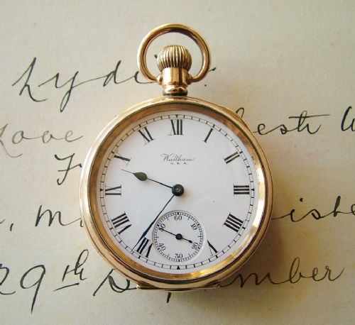 A Great Example of a 1920s Waltham Pocket Watch