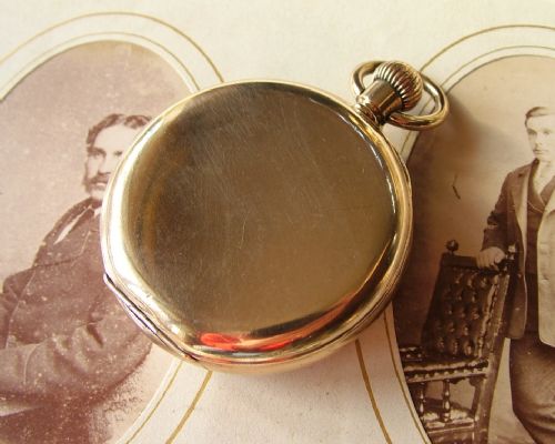 fig 1. Antique Waltham pocket watch, Schierwater & Lloyd