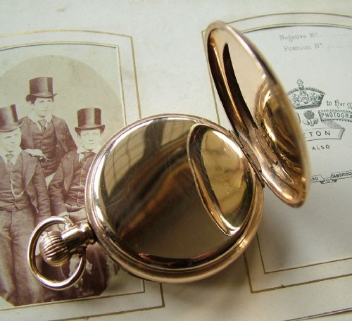 fig 2. An antique Waltham pocket watch, Model 1908