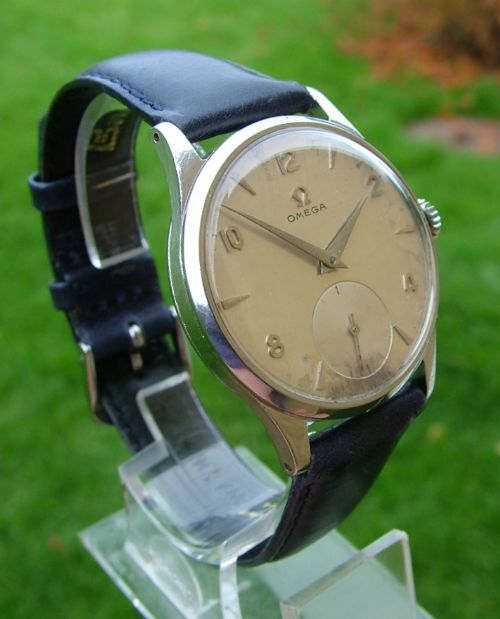 fig 1. Gents Omega wrist watch, 1954