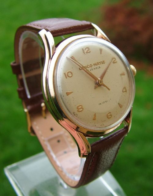 A Good-sized Gents 1950s Lanco-matic Watch