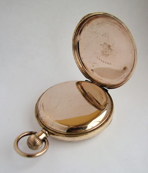 fig 2. Antique Thomas Russell Premier pocket watch