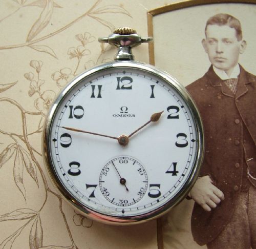 An Antique Omega Pocket Watch