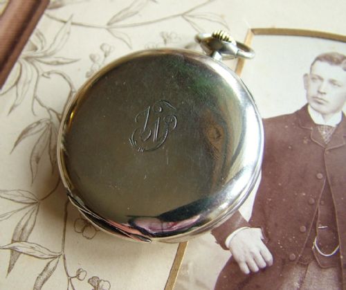 fig 1. An antique Omega pocket watch