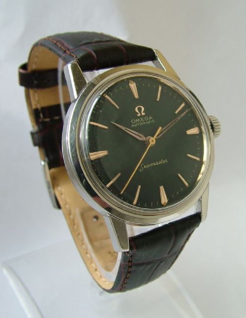 fig 1. Vintage 1960 Omega Seamaster gents automatic watch