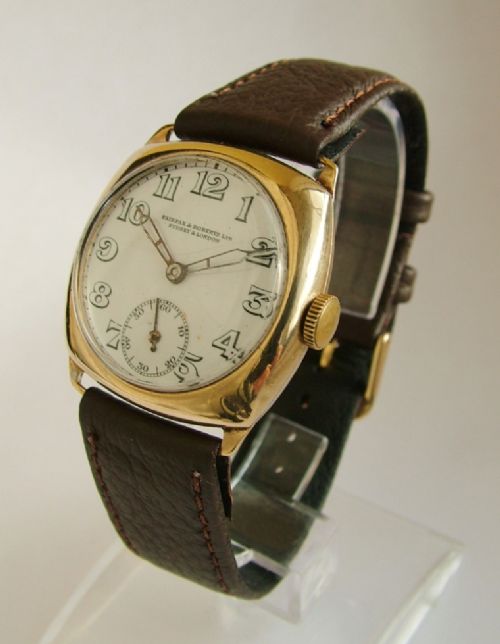 fig 1. Antique Thomas Russell Premier pocket watch