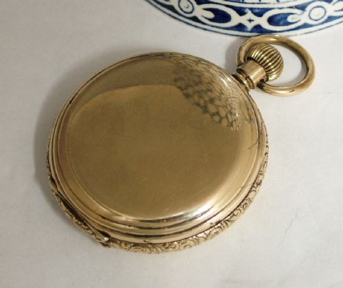fig 2. 1920s Thomas Russell full hunter pocket watch 