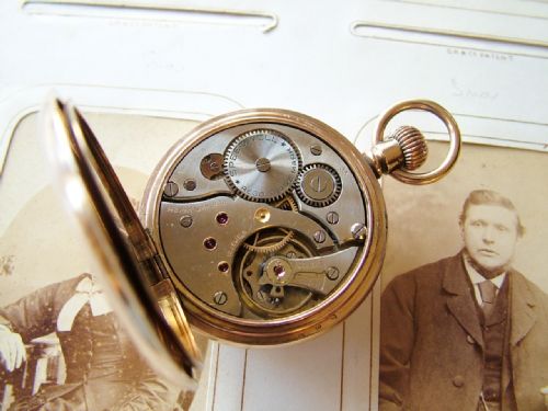 fig 1. A Hefik Speedwell pocket watch, circa 1920s