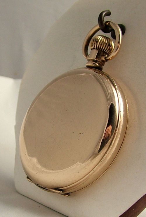 fig 1. 1920s Tacy Admiral full hunter pocket watch