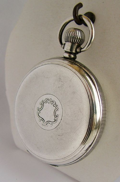 fig 1. A vintage 1916 silver Waltham Equity pocket watch