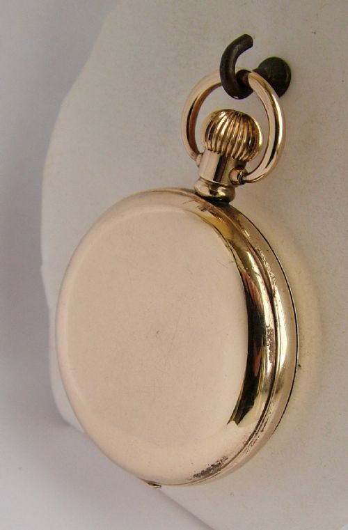 fig 1. A vintage 1920s Swiss stem winding pocket watch