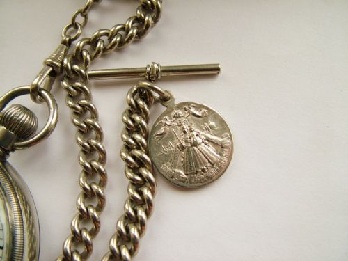 fig 2. A 1920s Selex pocket watch and chain