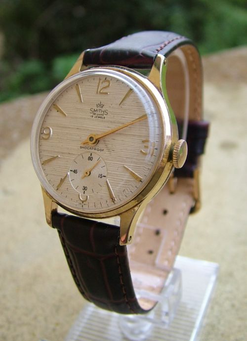 Gents 1950s Smiths De Luxe Watch, Made in England