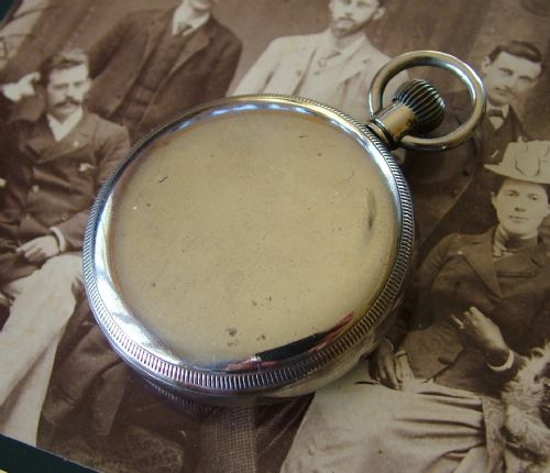 fig 1. An antique 1917 Longines pocket watch