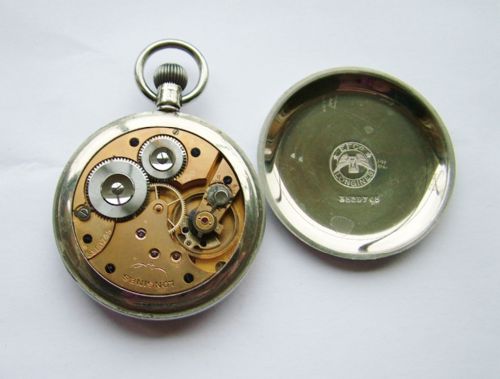 fig 2. An antique 1917 Longines pocket watch
