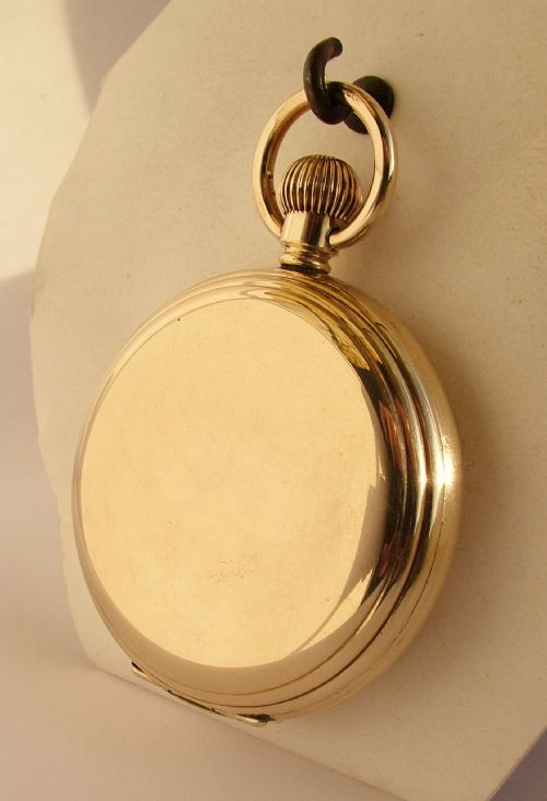 fig 1. 1920s Thomas Russell full hunter pocket watch