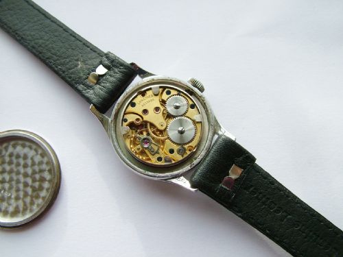 fig 2. A gents WW2 Longines wrist watch