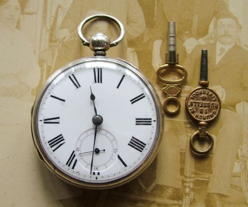 Antique Silver Pocket Watch, Thomas Harvey, London