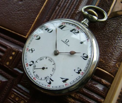 fig 1. A 1930s Omega pocket watch