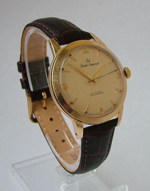 fig 1. Mens vintage Smiths Imperial wristwatch