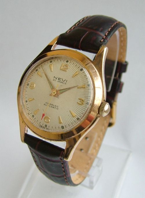 A Gents 1950s Nevi Wristwatch