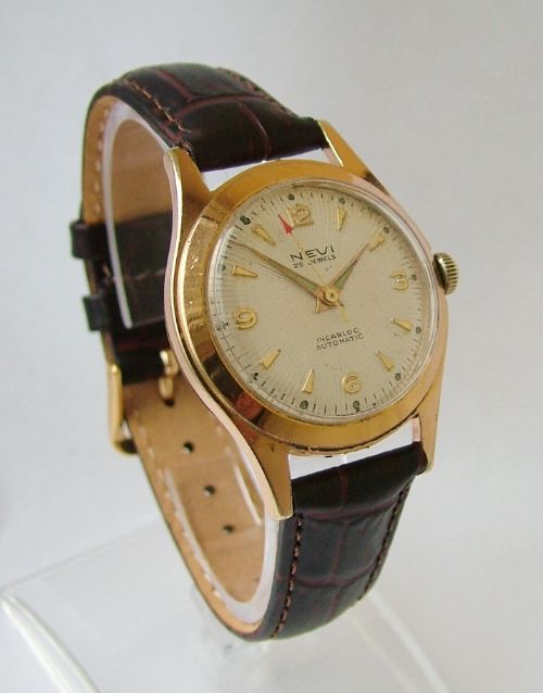 fig 1. A gents 1950s Nevi wristwatch