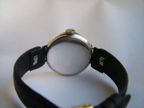 fig 3. WW1 silver half hunter trench watch