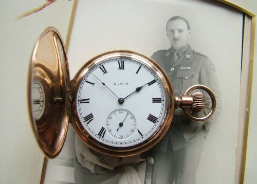 An Antique Elgin Full Hunter Pocket Watch, 1912