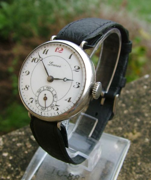 A Gents Silver Lenroc Trench Watch, 1924