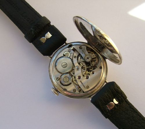 fig 2. World War 1 Marvin silver trench watch
