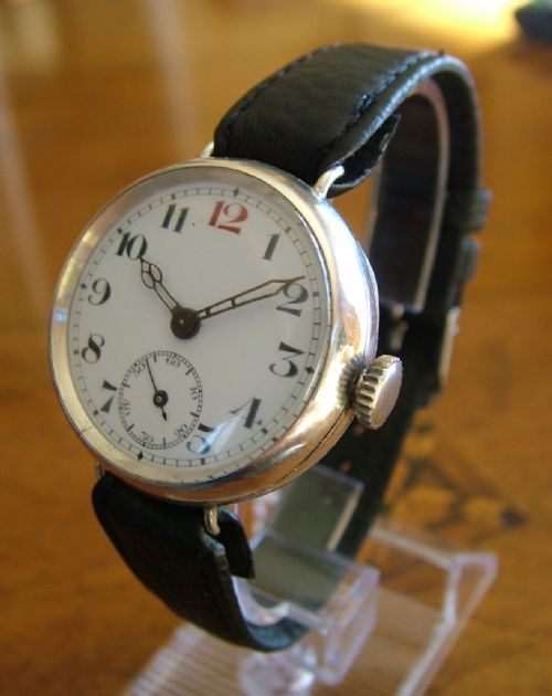 Ww1 Era Silver Trench Watch, 1915