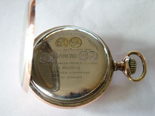 fig 2. An antique WW1 period Zenith pocket watch