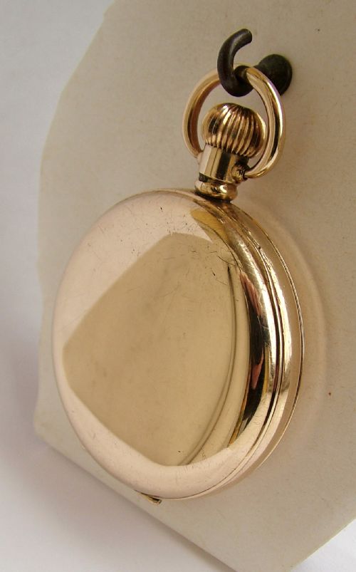 fig 1. A 1932 Waltham Traveler full hunter pocket watch