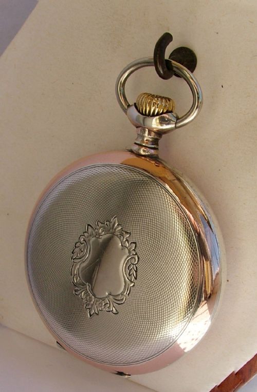 fig 1. Antique 1915 WW1 period Zenith pocket watch