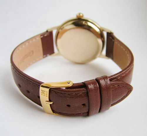 fig 2. Gents 1950s 14 ct gold filled Eterna-Matic wrist watch