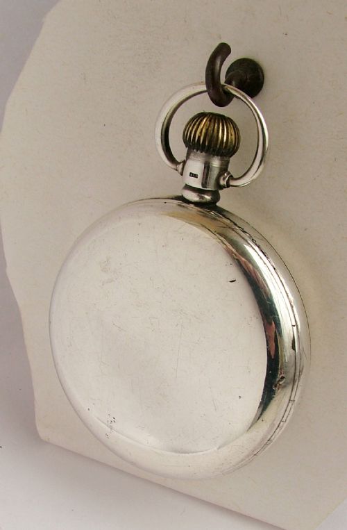 fig 1. Vintage 1927 silver Revue pocket watch