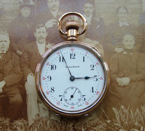 1930s Trenton Record Pocket Watch